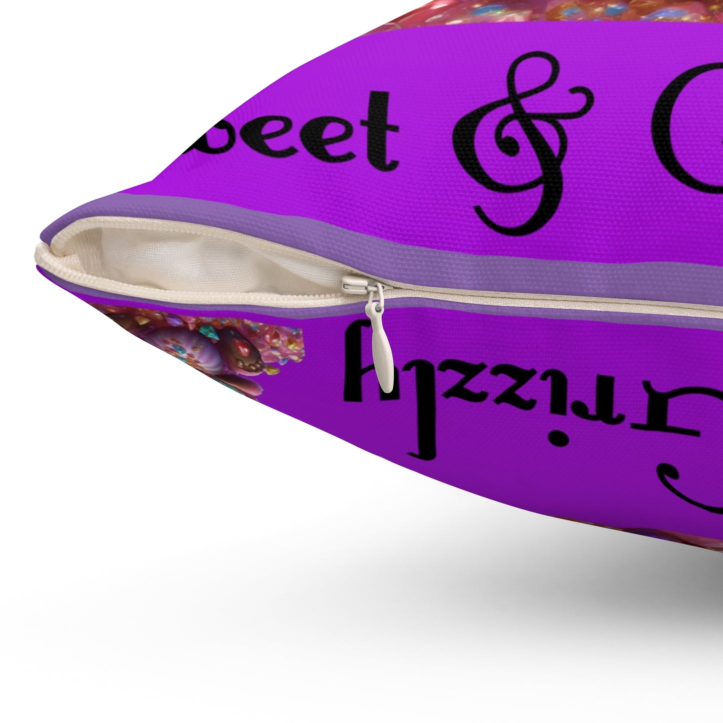Spun Polyester Square Pillow