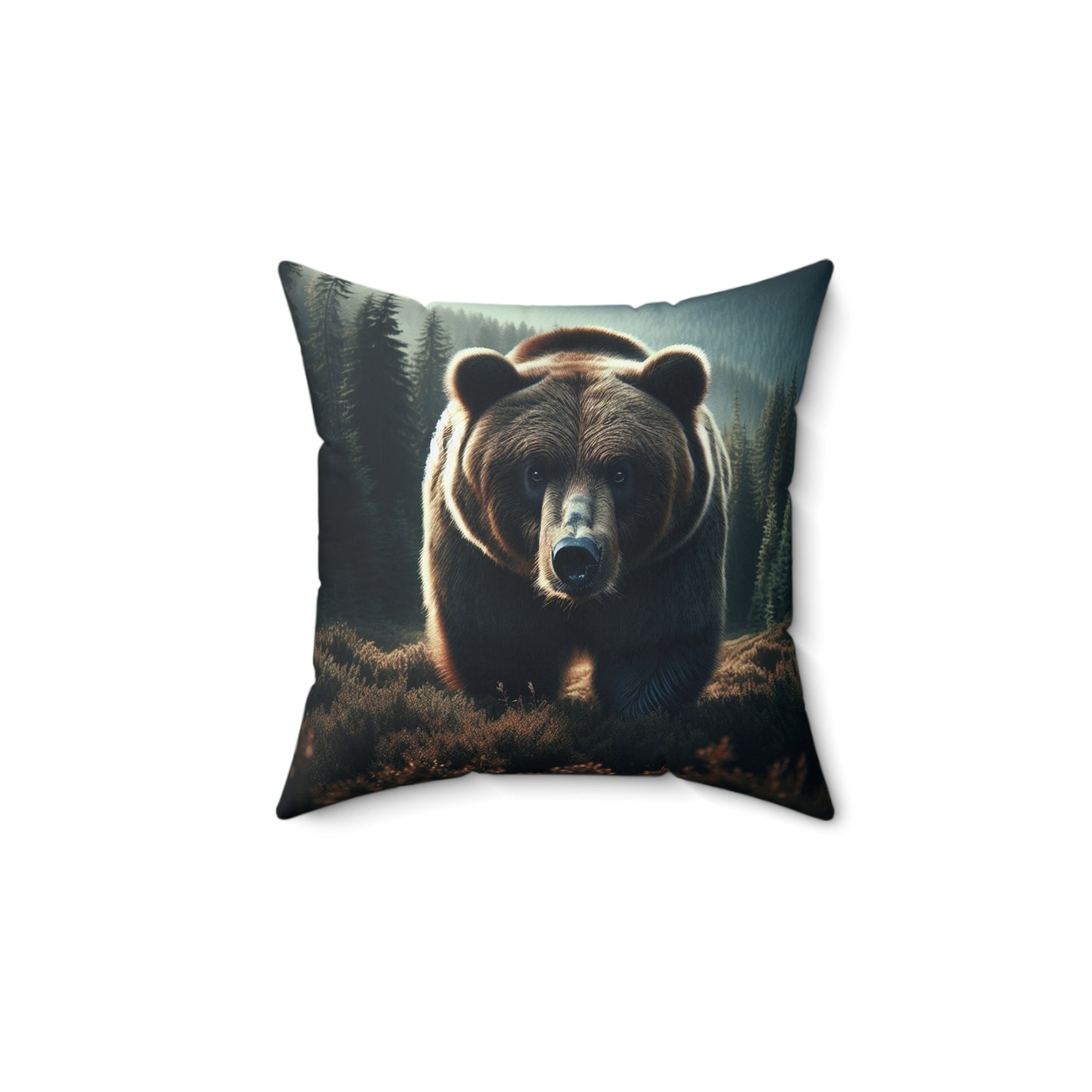 Spun Polyester Square Pillow