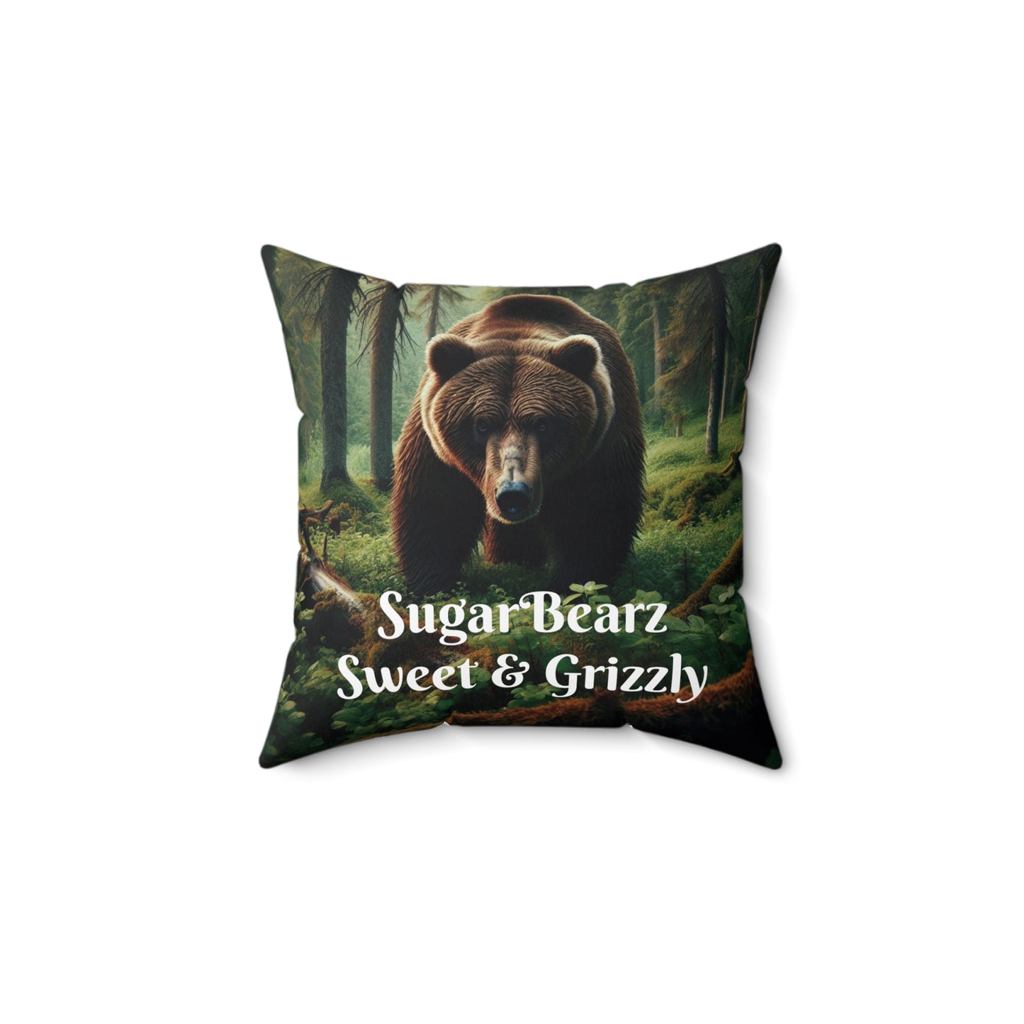 Spun Polyester Square Pillow