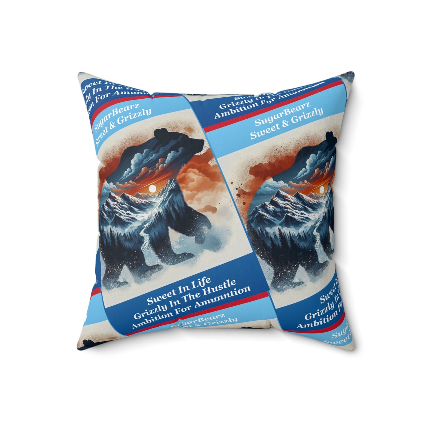 Spun Polyester Square Pillow