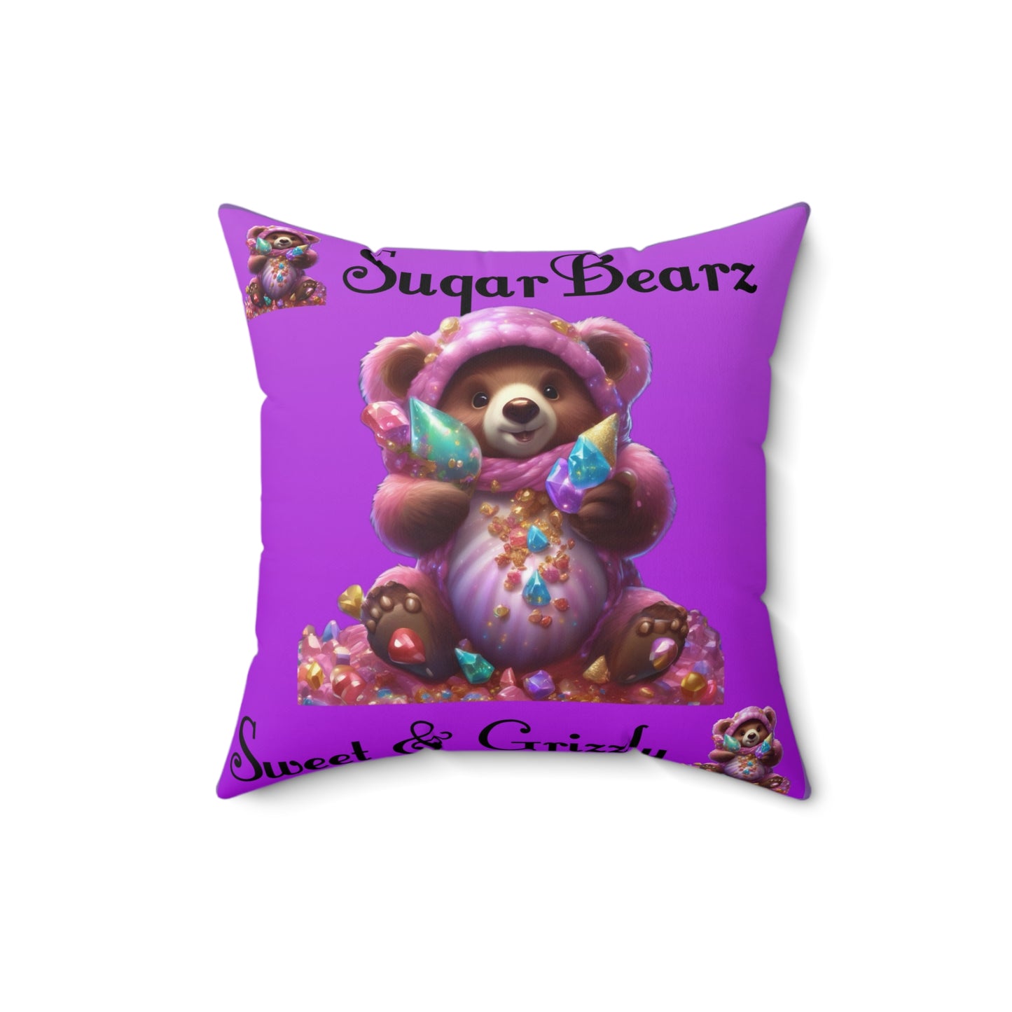 Spun Polyester Square Pillow