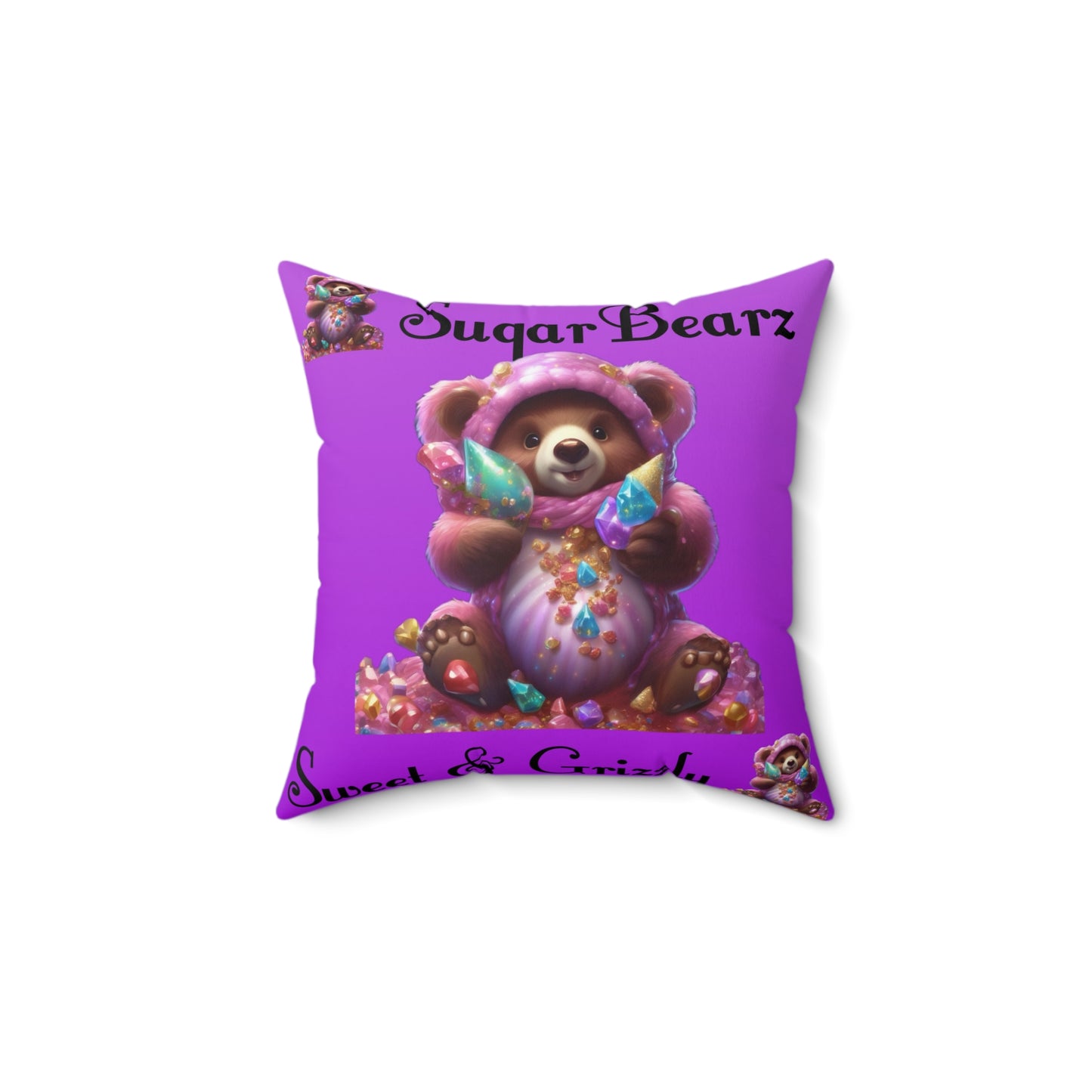 Spun Polyester Square Pillow
