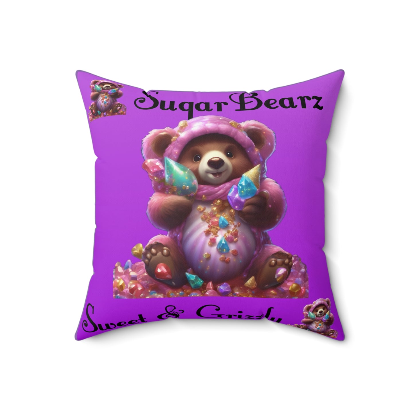 Spun Polyester Square Pillow