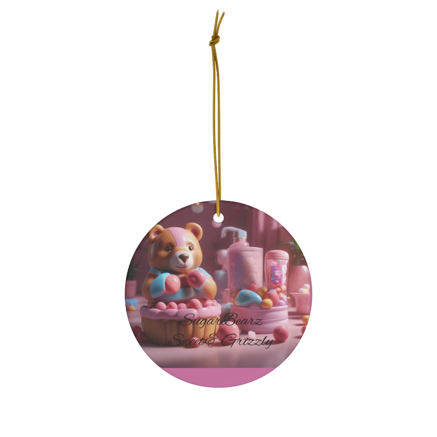 Ceramic Ornament, 4 Shapes
