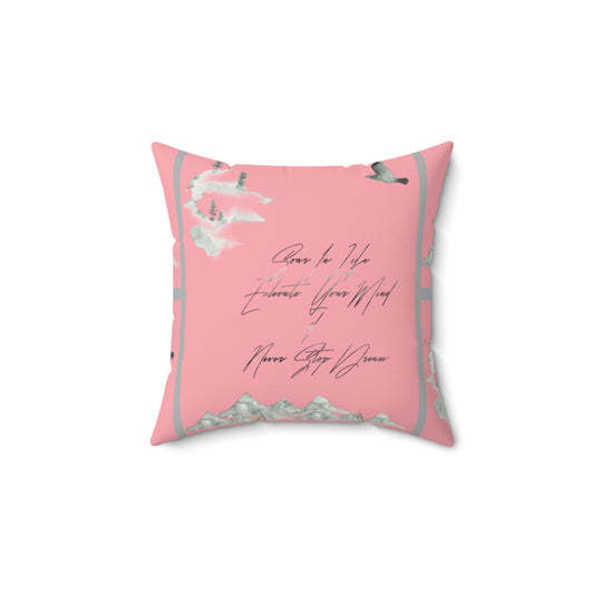 Spun Polyester Square Pillow