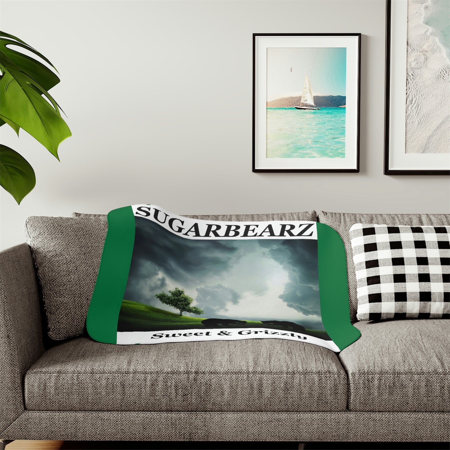Sherpa Blanket, Two Colors