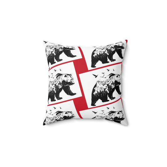 Spun Polyester Square Pillow