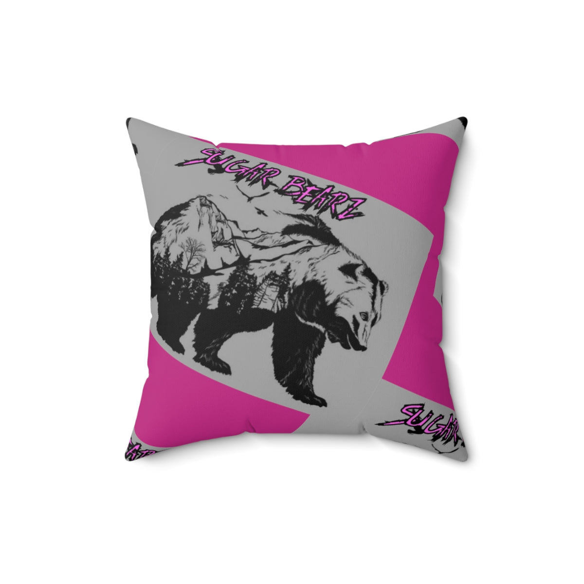 Spun Polyester Square Pillow