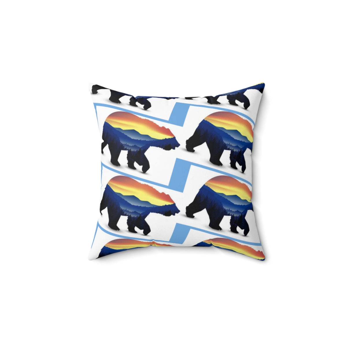 Spun Polyester Square Pillow