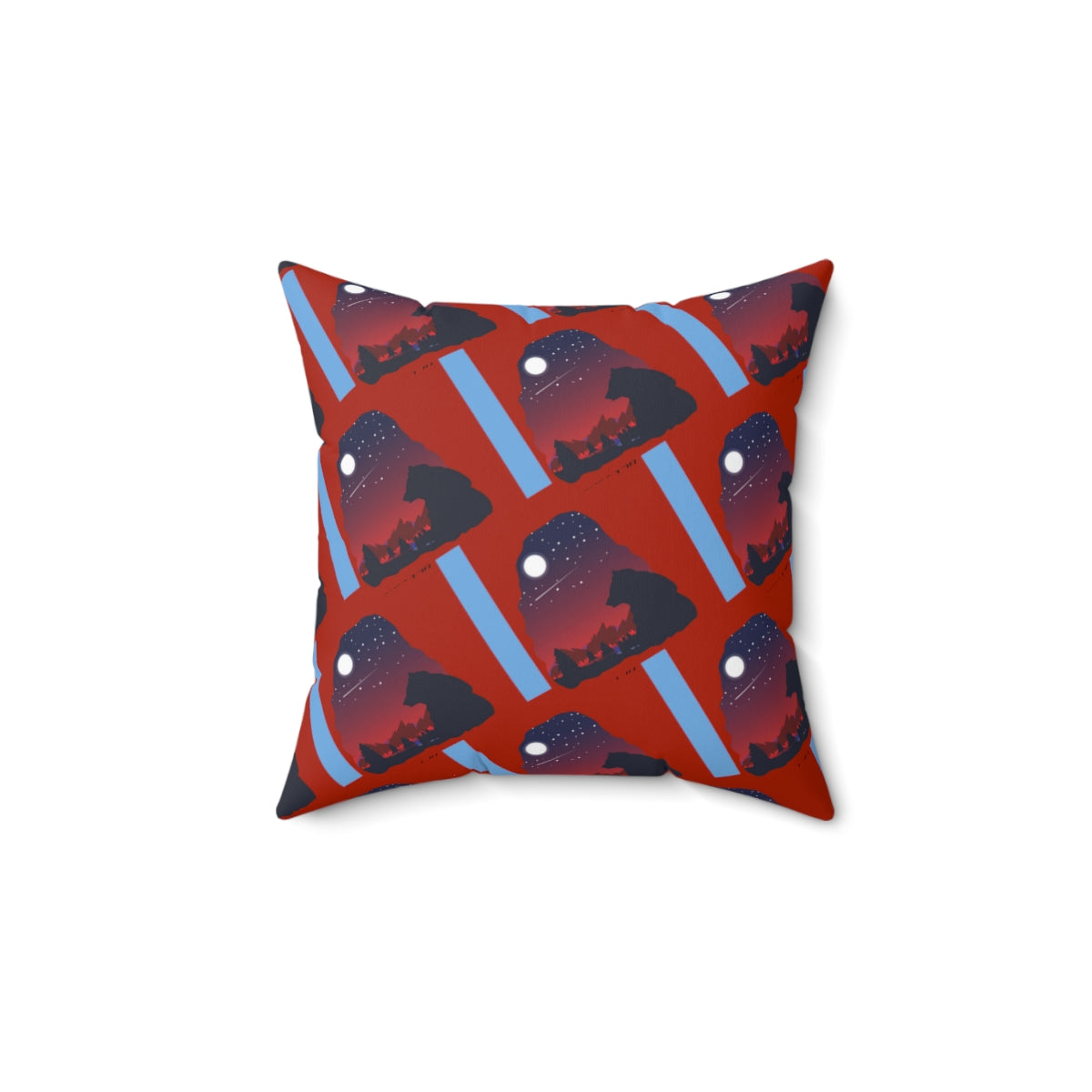 Spun Polyester Square Pillow