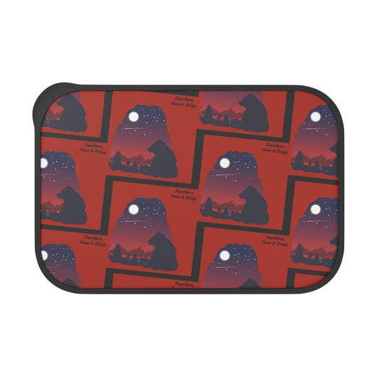PLA Bento Box with Band and Utensils