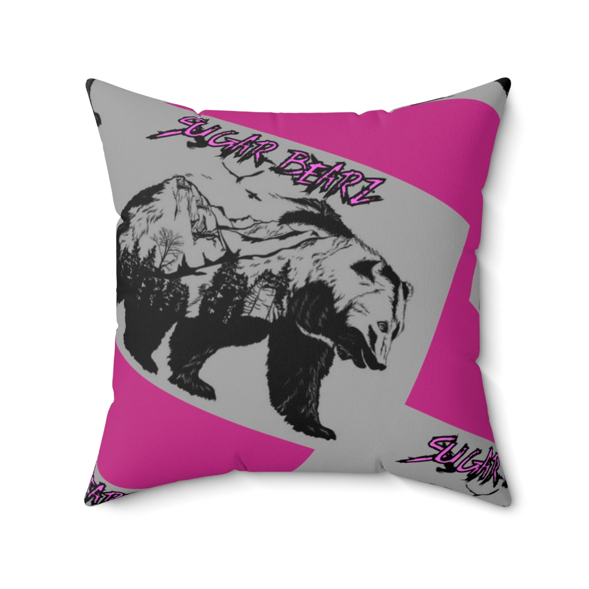 Spun Polyester Square Pillow