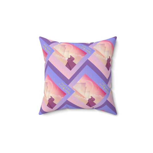 Spun Polyester Square Pillow