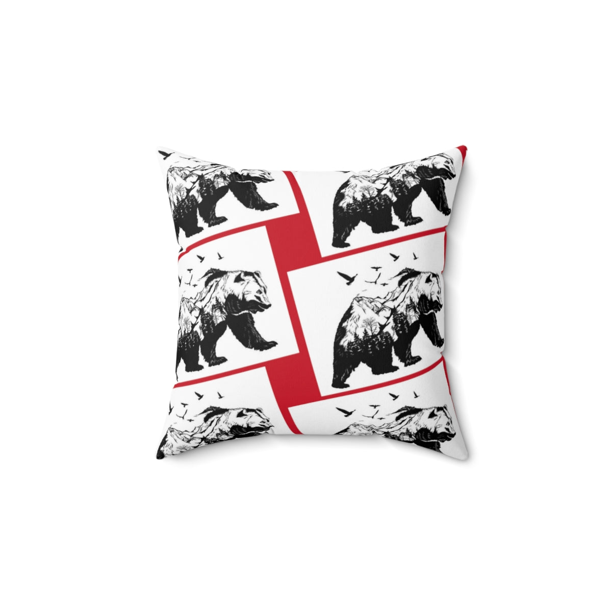 Spun Polyester Square Pillow