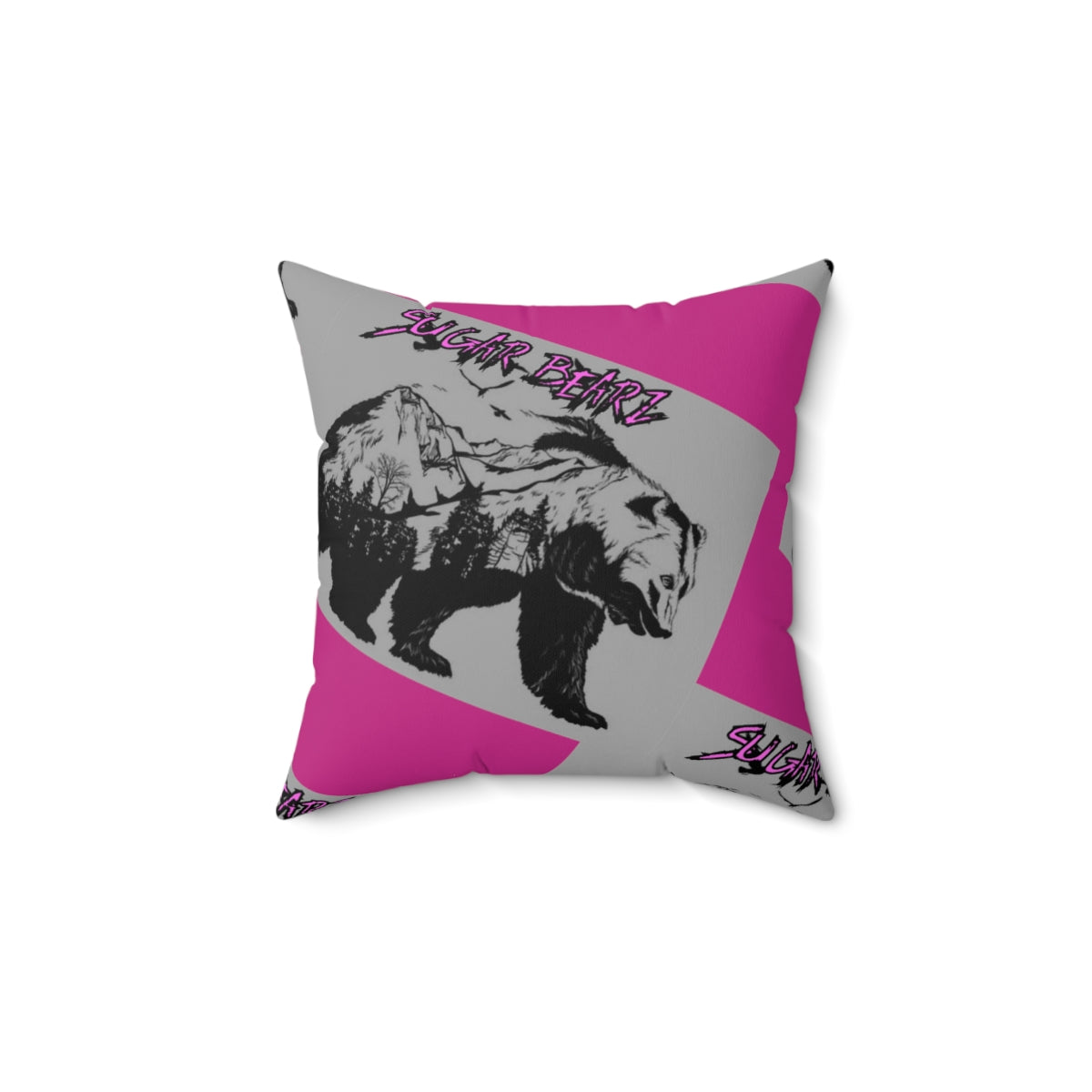 Spun Polyester Square Pillow