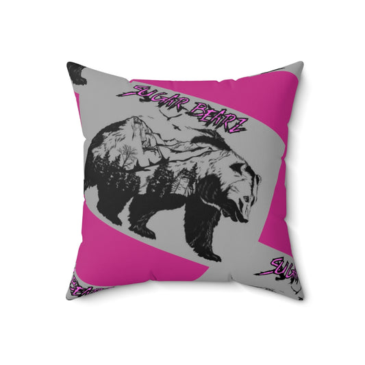 Spun Polyester Square Pillow