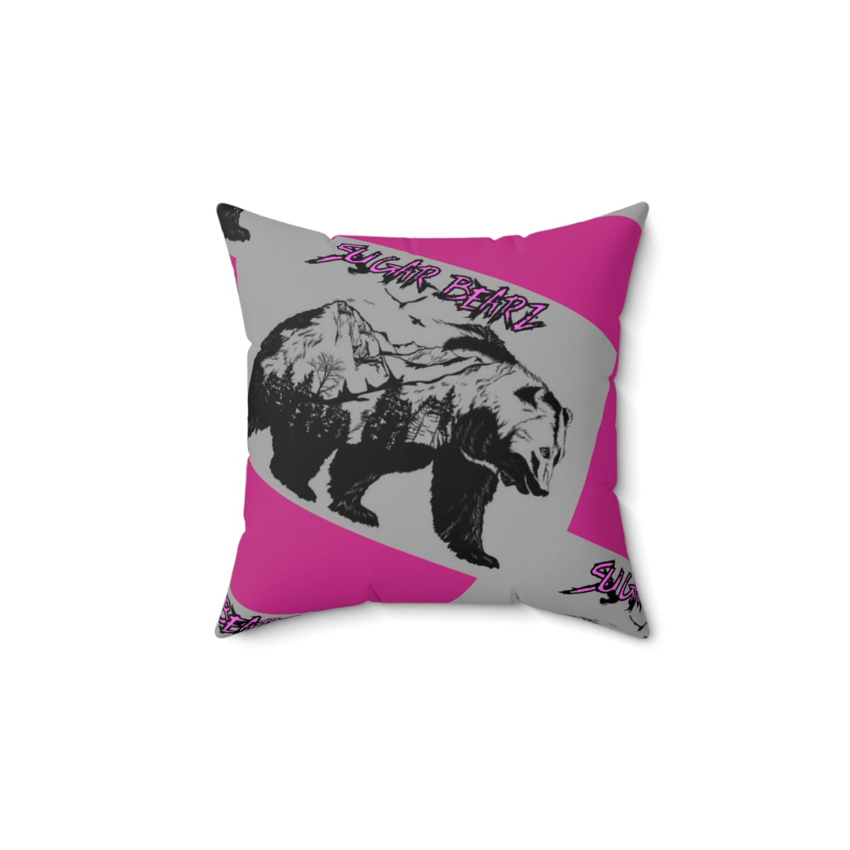 Spun Polyester Square Pillow