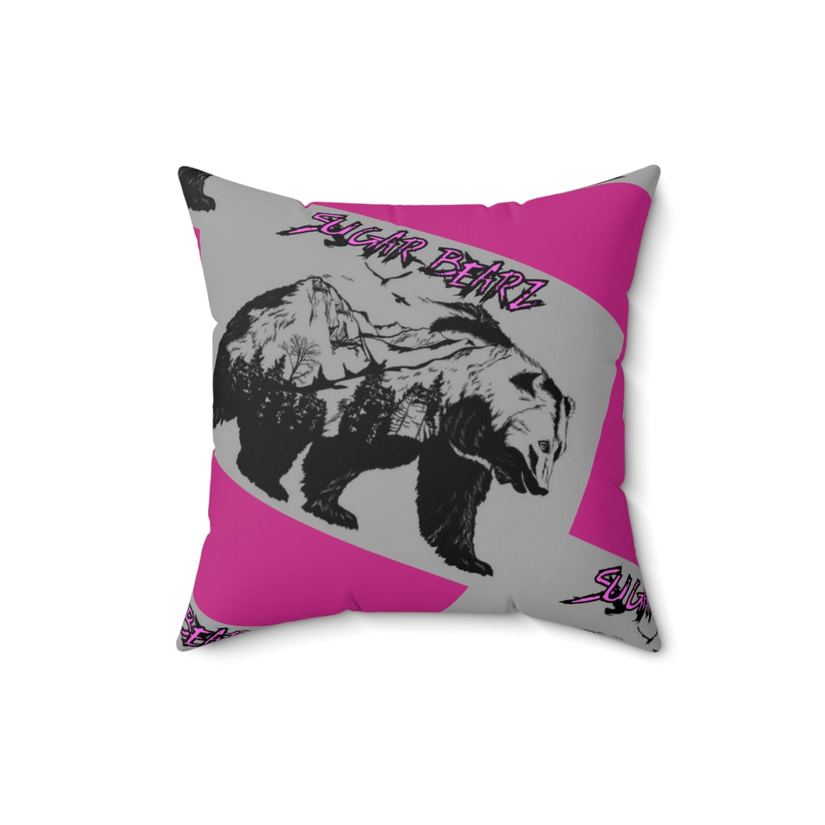 Spun Polyester Square Pillow
