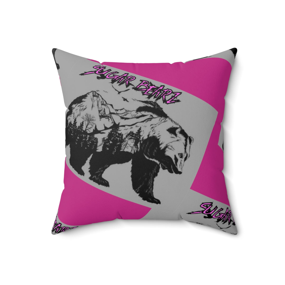 Spun Polyester Square Pillow